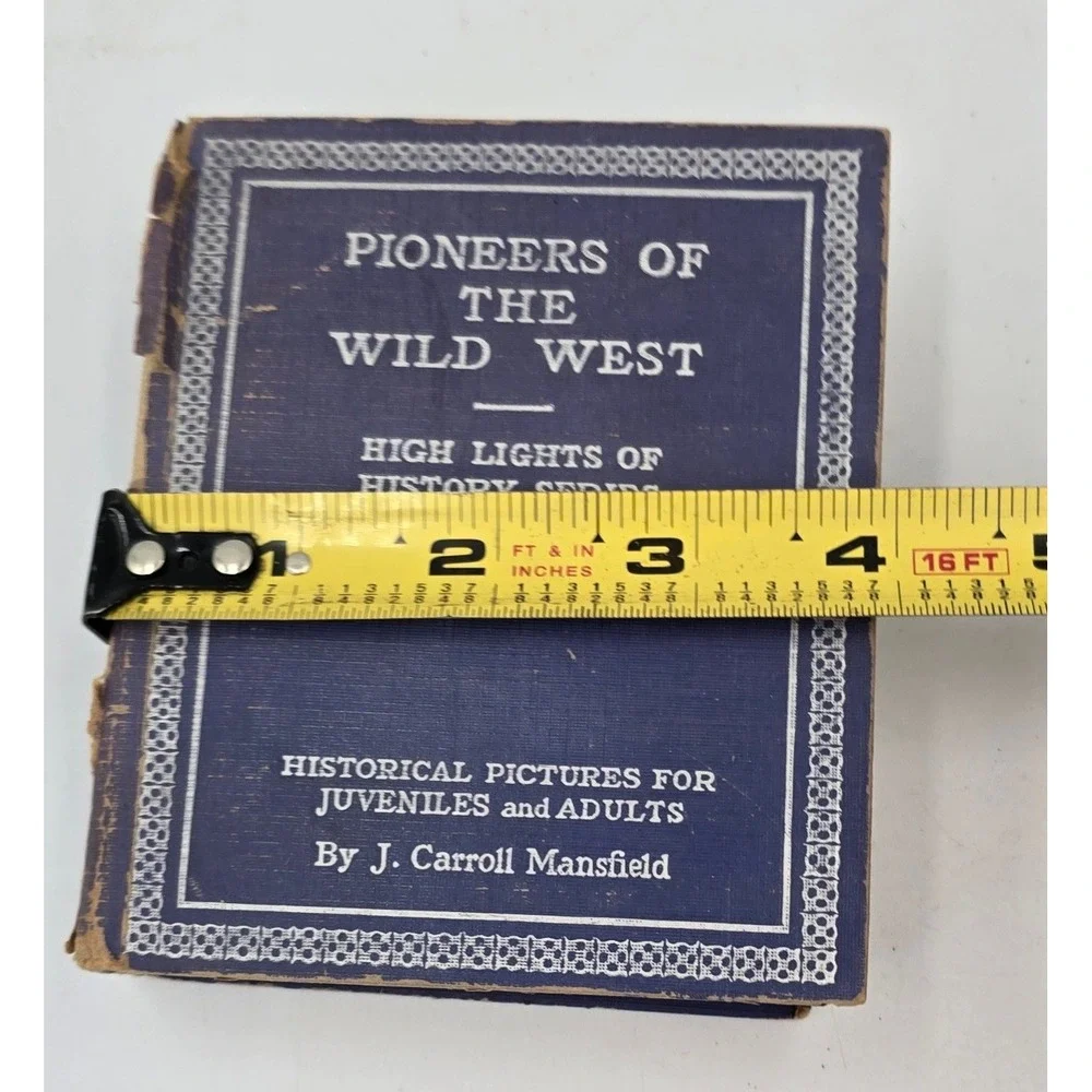 High Lights of History Book Pioneers of the Wild West J‎ Carroll Mansfield VIDEO